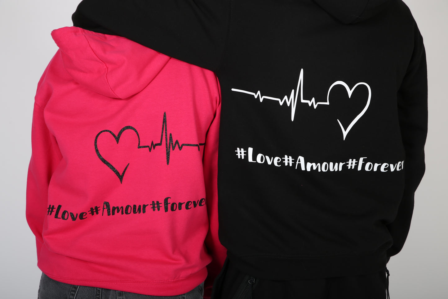 Paire de pull amour DYMALCT