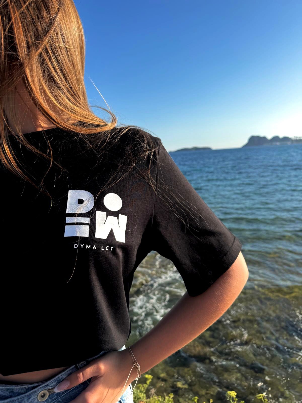 T-shirt DYMALCT Noir et Blanc