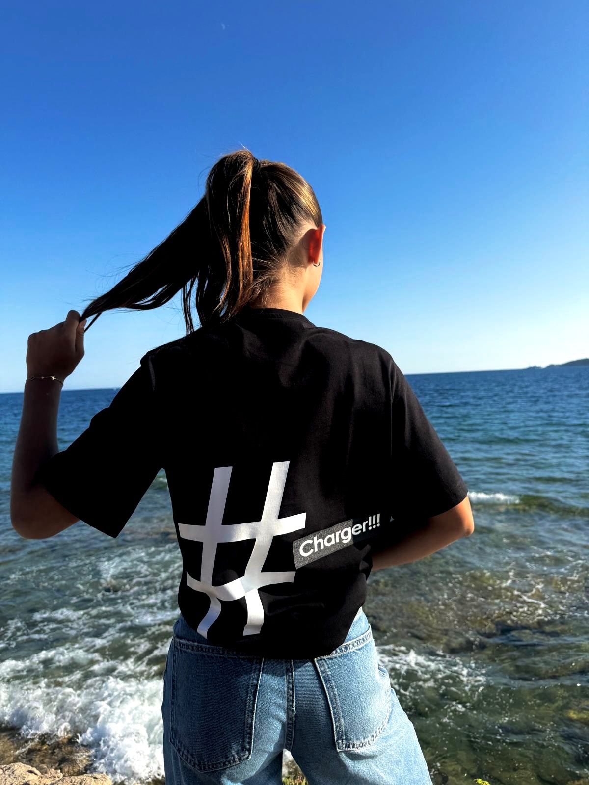 T-shirt DYMALCT Noir et Blanc