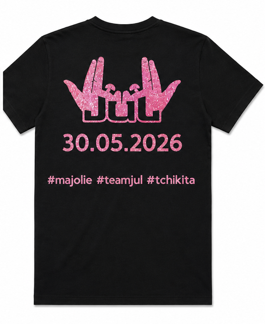 T-shirt JUL dymalct rose pailleté