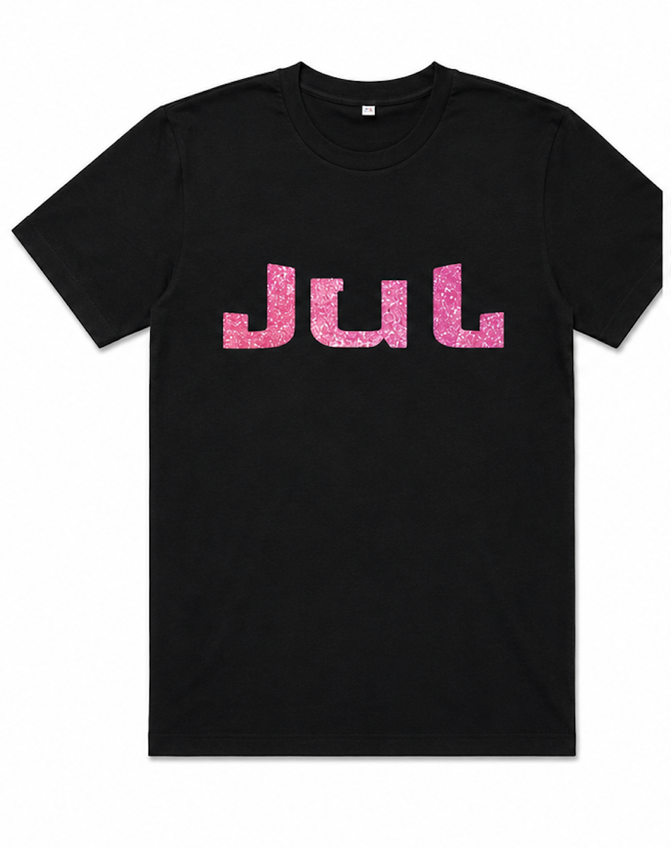 T-shirt JUL dymalct rose pailleté