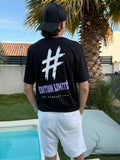 T-shirt DYMALCT Noir et Mauve