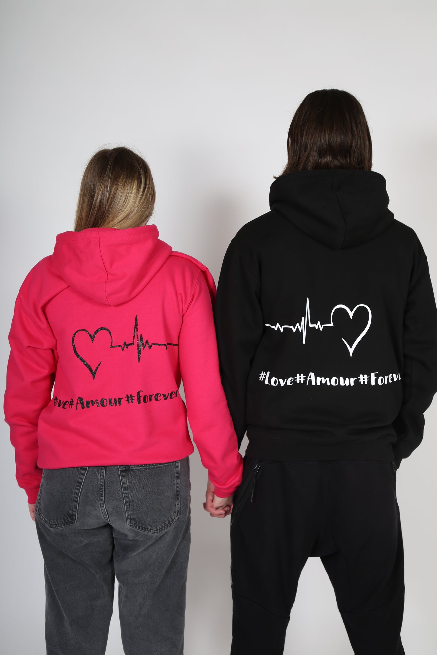 Paire de pull amour DYMALCT