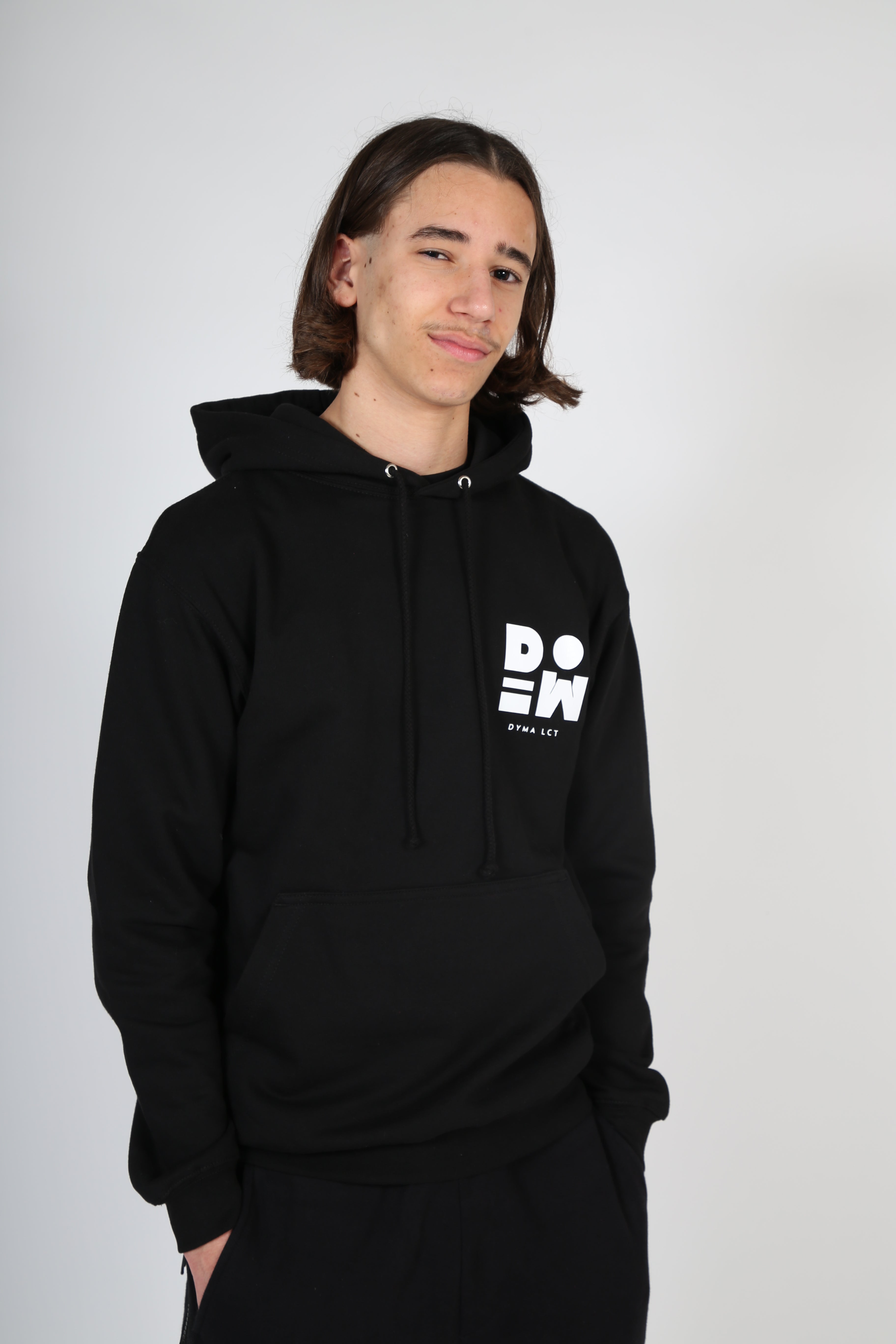 Sweat AMOUR noir et blanc